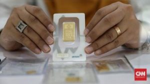 EWF | Harga Emas Antam Rp2,825 Juta Per Gram di Akhir Pekan