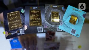 EWF | Harga Emas Pegadaian Hari Ini Turun, Cek Selengkapnya di Sini!