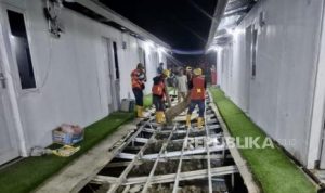 EWF | Perbaikan Huntara Tamiang Selesai, Fasilitas Siap Digunakan