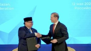 EWF | Airlangga Dorong Sinergi Sektor Prioritas Indonesia-Rusia di SKB ke-14
