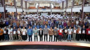 EWF | BRI Bersama Pemerintah Perkuat Ekonomi Kreatif Bali Lewat Akad KUR Massal 1.000 UMKM