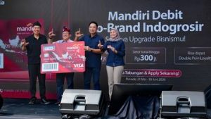 EWF | Bank Mandiri-Indogrosir Rilis Kartu Debit Co-Brand, Permudah Transaksi