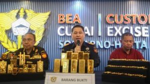 EWF | Bea Cukai Gagalkan Penyelundupan Emas ke Hongkong Senilai Rp45 M
