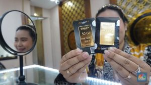 EWF | Harga Emas Antam Logam Mulia Melonjak Rp 30.000 Usai Ambles 2 Hari