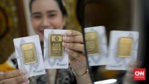 EWF | Harga Emas Antam Naik Rp30 Ribu ke Level Rp2,803 Juta Hari Ini