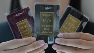 EWF | Harga Emas Pegadaian 23 Mei 2026: Antam, UBS, dan Galeri24 Kompak Turun