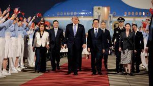 EWF | Trump Tiba di China Didampingi Orang-Orang Terkaya di Dunia