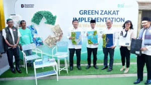 EWF | BSI Ajak Masyarakat Kelola Sampah Lebih Produktif Lewat Program Green Zakat