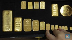 Equityworld Futures | Harga Emas Turun Tajam di Tengah Ancaman Inflasi Membesar