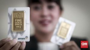 EWF | Harga Emas Antam Bertengger di Level Rp2,655 Juta Hari Ini