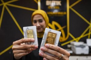 EWF | Harga Emas Antam Hari Ini Mager di Rp2,73 Juta per Gram, Berikut Rinciannya