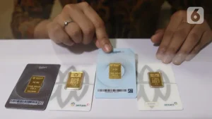 EWF | Harga Emas Antam Hari Ini Selasa 23 Juni 2026 Naik Tipis