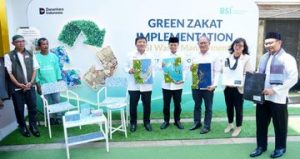 EWF | Lewat Implementasi Green Zakat, BSI Ajak Masyarakat Ubah Sampah Jadi Emas