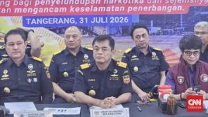 EWF | Bea Cukai Gagalkan Peredaran 7,9 Ton Narkoba per Juli 2026