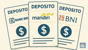 EWF | Daftar Terbaru Bunga Deposito Bank Mandiri, BRI dan BNI per 13 Juli 2026