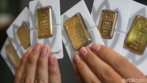 EWF | Harga Emas Antam Hari Ini Melejit, Buyback Lompat Rp 22.000