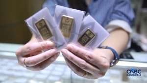 EWF | Harga Emas Antam Hari Ini Naik Lagi, Nyaris Rp2,7 Juta/Gram