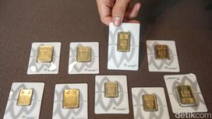 EWF | Harga Emas Antam Naik Rp 20.000, Buyback Rp 30.000