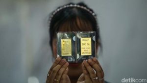 EWF | Harga Emas Antam Turun Terus!