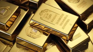 EWF | Harga Emas Dunia Turun usai Sentuh Level Tertinggi 2 Pekan