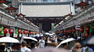 EWF | Jepang Alami Panas Ekstrem, Suhu Tembus 40 Derajat Celsius