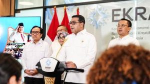 EWF | Menteri Ekraf Sebut Rindekraf Wujud Nyata Dukungan Presiden Prabowo