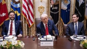 EWF | Trump Bakal Nonton Langsung Final Piala Dunia, Presiden Argentina dari Rumah