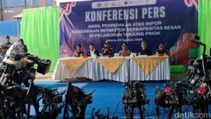 EWF | Bea Cukai Gagalkan Penyelundupan Harley Bekas dari China