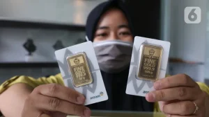 EQUITYWORLD FUTURES JAKARTA | Harga Emas Antam Sepekan: Sempat Meroket, Mendadak Anjlok Parah