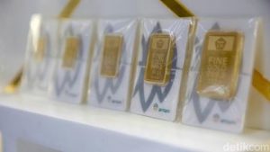 EWF | Harga Emas Hari Ini Turun Lagi Sentuh Rp 2,59 Juta
