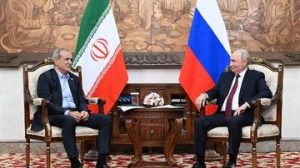 EQUITYWORLD FUTURES JAKARTA | Bertemu Putin, Presiden Iran Apresiasi Dukungan Rusia Selama Perang Lawan AS