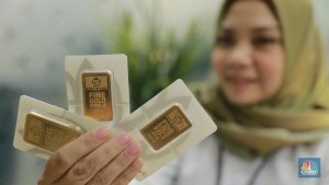 EQUITYWORLD FUTURES JAKARTA | Harga Emas Antam Logam Mulia Hari Ini Jatuh Rp 20.000