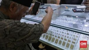 EQUITYWORLD FUTURES JAKARTA | Harga Emas Antam Turun Rp13 Ribu Jadi Rp2,546 Juta per Gram