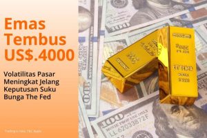 EQUITYWORLD FUTURES JAKARTA | Harga Emas Sempat Turun Jelang Rapat The Fed, FirewoodFunded Soroti Volatilitas